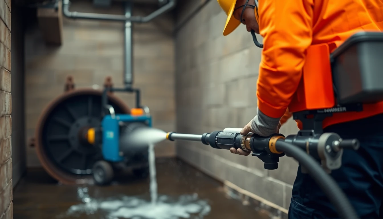 Sanitary Sewer Jetting